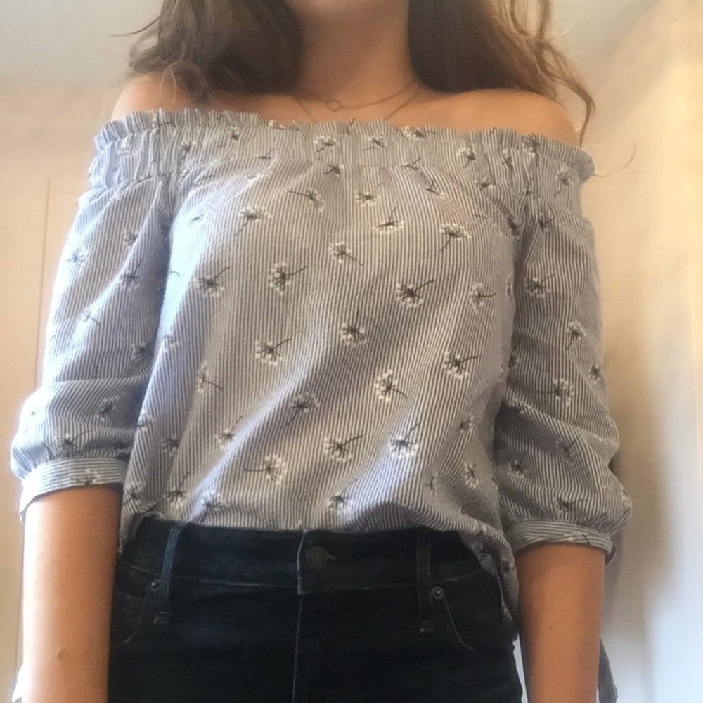 Off the shoulder top